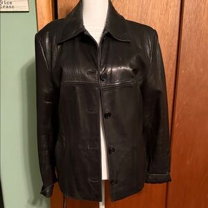Women’s Avanti Black Leather Jacket